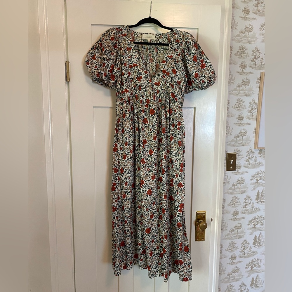 THE GREAT. Floral The Gallery Dress NWT